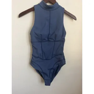 Rip Curl Mirage Ultimate Good Coverage OnePiece Surfsuit Swimsuit Vtg Blue XXS thumbnail 3