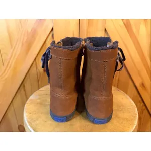 Keds Sunny Side Brown Faux Fur lined Ankle Suede Boot WH45118M Size 7.5 thumbnail 3
