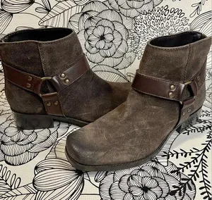 Seychelles Charming Brown Suede Ankle Boot thumbnail 1