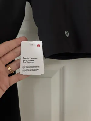Lululemon Cropped Long Sleeve thumbnail 3