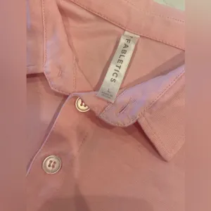 FABLETICS Boxy Short-Sleeve Polo Orchid‎ Pink Large NWOT thumbnail 12