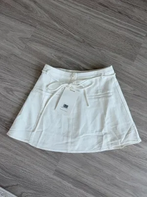 Sabo Skirt White Mini Skirt thumbnail 2