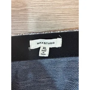 Max Studio Black & White Tweed Wrap Mini XL Parisian-Inspired coquette preppy thumbnail 4