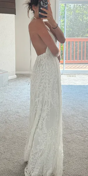Hello Molly White Maxi Dress thumbnail 2