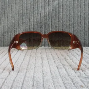 New Divine Eyewear Vixen Orange Fade/Amber Gradient Sunglasses NWT Women's thumbnail 4