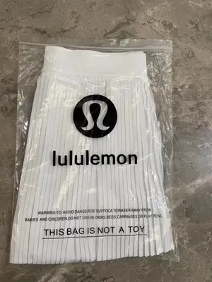 Lululemon RePleat High‑Rise Tennis Skirt White BNWT thumbnail 2