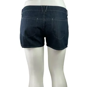 Old Navy Womens Blue Mid Rise Slim Fit Straight Leg Mini Denim Jeans Shorts 16 thumbnail 3