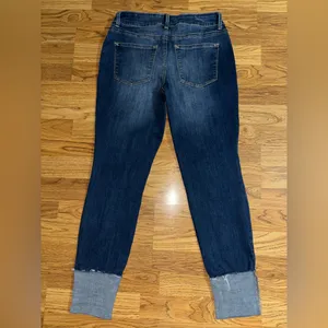 Maurices Distressed Cropped Cuffed Jeans Women’s Size Medium Regular thumbnail 13