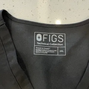 Figs Casma Scrub‎ Top Black Size XXL thumbnail 3