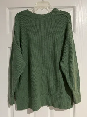 Aerie Green Sweater thumbnail 2