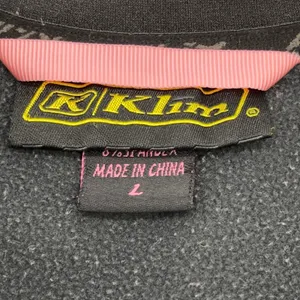 Klim Full Zip Softshell Jacket Womens Large Stretch Performance Sporty‎ Moto Black thumbnail 10