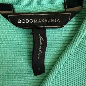 BCBGMAXAZRIA Gisela Mini Bodycon Bandage Dress Aqua Blue Sleeveless Y2K Size S thumbnail 7