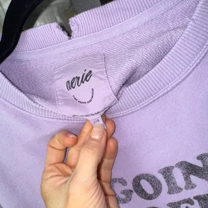 Aerie crewneck the chill sweatshirt off the rails graphic ribbed smiley face thumbnail 7