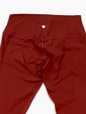 Lululemon Align 28" Legging Pants Size 10 Maroon Workout Gym Athletic Running thumbnail 4