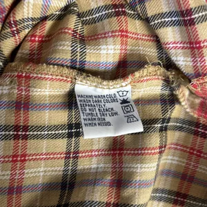 Faded Glory Women’s Size M Plaid Flannel Shirt Western Pullover Zipper New thumbnail 8