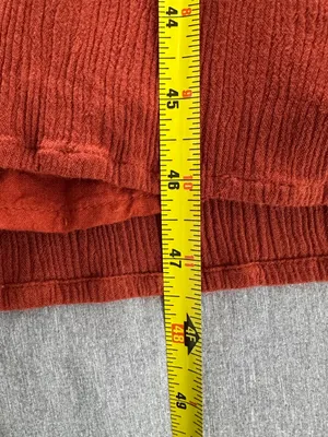 Anthropologie Maeve Womens Sz 0 Orange Embroidered Desert Wide Leg Jumpsuit thumbnail 10