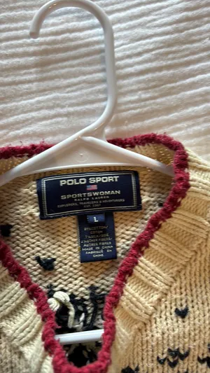 Ralph Lauren Women’s American flag sweater thumbnail 2