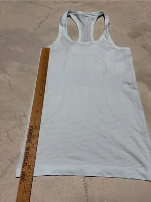 Lululemon Light Blue swiftly tech Racerback Tank Top 4 thumbnail 4