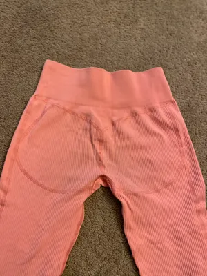 Bo+Tee Peach/Light Pink leggings thumbnail 4