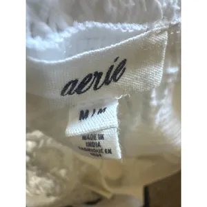 Aerie White Boho Crochet Bodice Midi Dress Sleeveless Flowy Summer Beach M NWT thumbnail 6