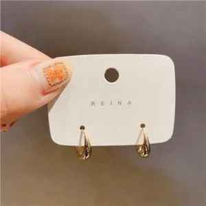 18K Gold Plated Small Hoop Earrings for Women thumbnail 2