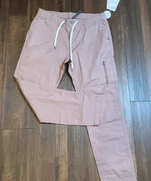 Vuori Ripstop Performance Pant Hazel Pink Cotton Stretch XL VW401 New thumbnail 1