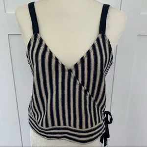 Madewell Stripe Wrap Tank thumbnail 2