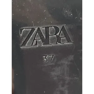 Zara Womens Red Square Toe Block Heels Ankle Strap Mary Jane Pumps Shoes 37 US 6 thumbnail 5