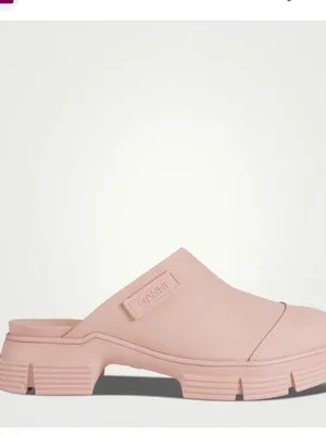 GANNI Mules in Pink Nectar Size 40 9.5 full set thumbnail 2
