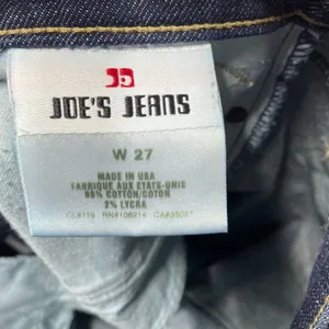 Joe's Jeans Womens 27 Tricky Bootcut Jeans Low Rise Y2K Aesthetic Denim‎ #J00200 thumbnail 4