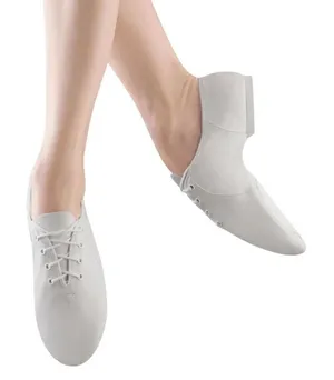 BLOCH Ladies Jazzsoft Leather Jazz Shoes in White, Size 5​​​​​​​ thumbnail 1