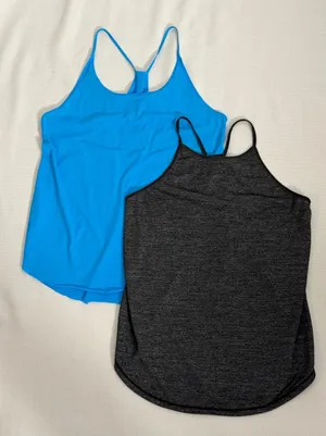 Lululemon Razor Back tanks size 4 Blue thumbnail 1