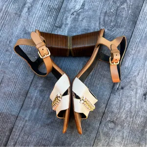 Coach phoebe chain block heels thumbnail 2
