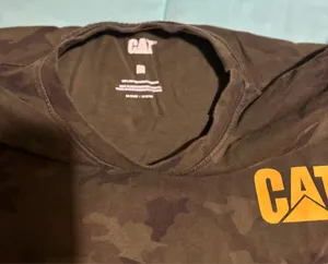 Men’s long sleeve caterpillar graphic work shirt thumbnail 4