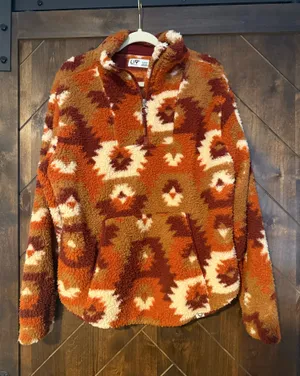 LIV outdoor sherpa fleece pullover thumbnail 1