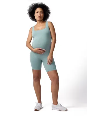 NEW Ingrid & Isabel For Every Belly Maternity Favorite Short Unitard sz XXL thumbnail 5