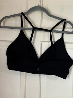TAVI NOIR Low-Impact Black Studio Sports Bra Woman's Size XL Activewear Yoga thumbnail 4