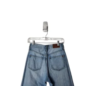 Madewell Blue Light Wash Denim Ankle Straight The Perfect Summer Jeans Size 25 thumbnail 7