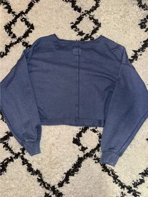 Aerie Cropped Crewneck thumbnail 3