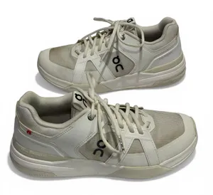 ON On Clouds The Roger Clubhouse Pro Sneakers, White Ice, Size 9 Womens thumbnail 1