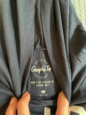 Hollister Cropped Hoodie Tee thumbnail 2