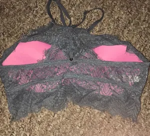 PINK - Victoria's Secret Pink high neck push up bralette thumbnail 3