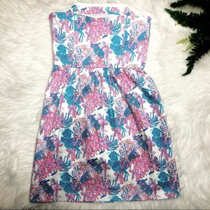 Vineyard Vines Ocean Life Strapless Dress 2 thumbnail 2