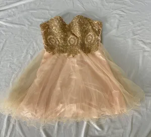 Beautiful Sequined Homecoming Dress thumbnail 1