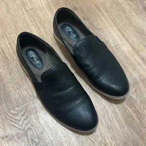 EUROSOFFT x SOFFT | Faux Leather Black Vernelle Slip-on Comfort‎ Loafers, 10M thumbnail 2