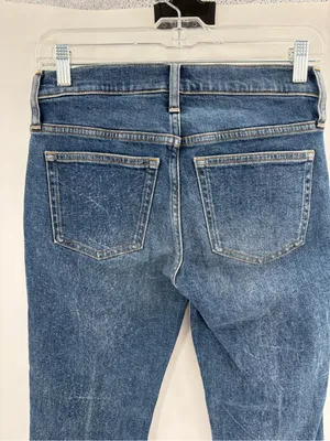 J. Crew women’s vintage slim straight blue jeans denim size 25P petite NWT thumbnail 7