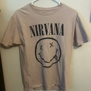 Brown Nirvana Oversized Shirt thumbnail 1