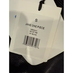Onia Jane Ribbed Black Velvet Luxury One Piece Swimsuit $185 Small thumbnail 4