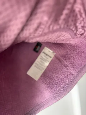 Patagonia Synchilla Snap T Pink Lavender 1/4 Button Pullover Fleece Women XS thumbnail 3