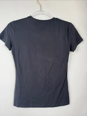 Abardsion Deep Grey Short Sleeve Crew Neck Slim Fit Fitted T-shirt Size Medium thumbnail 5